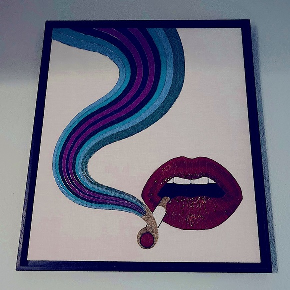 Jonathan Adler Art Jonathan Adler Smolder Beaded Art Poshmark